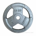 standard cast iron barbell weight plate